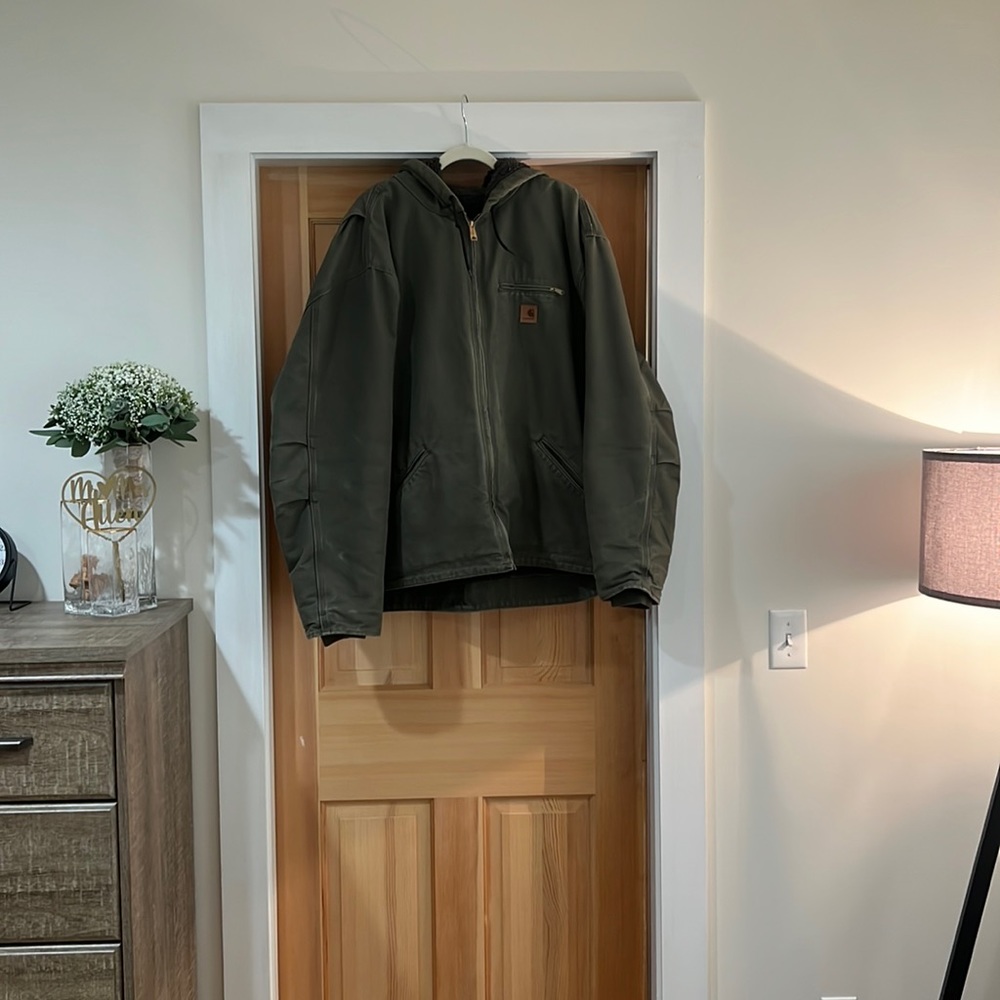 Carhartt Hooded & Sherpa Lined Coat